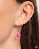 Daisy Dotted Deserts - Pink Necklace - Paparazzi Accessories