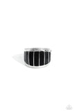 swatch-your-step-black-ring-paparazzi-accessories