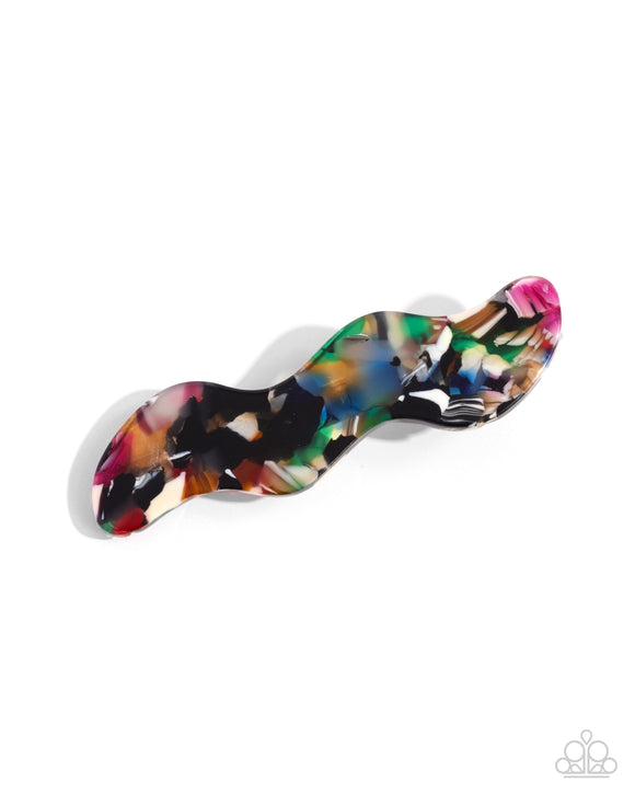 haute-tropics-multi-hair clip-paparazzi-accessories