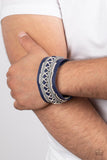 Horsing Around - Blue Bracelet - Paparazzi Accessories
