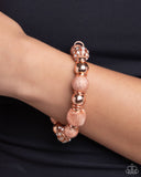 We Totally Mesh - Copper Bracelet - Paparazzi Accessories