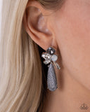 DIY Dazzle - Silver Post Earrings - Paparazzi Accessories