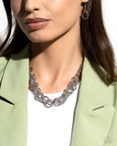 Urban Acoustics - Silver Necklace - Paparazzi Accessories