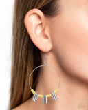 Luxe Lagoon - Yellow Earrings - Paparazzi Accessories