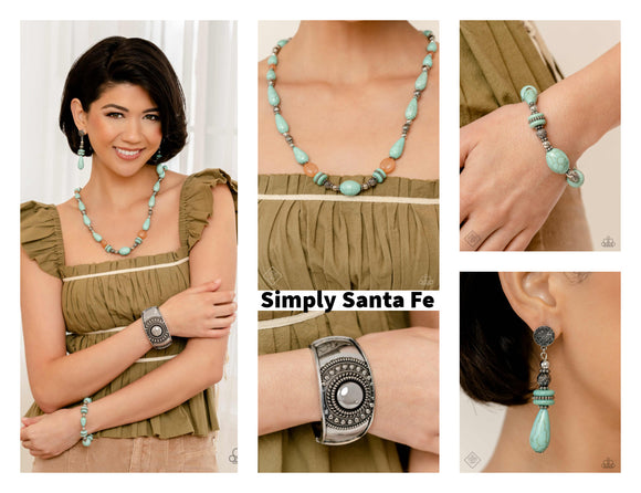 Simply Santa Fe - Complete Trend Blend - May 2023 Fashion Fix - Paparazzi Accessories