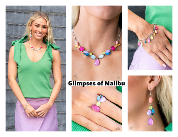 Glimpses of Malibu - Complete Trend Blend - May 2023 Fashion Fix - Paparazzi Accessories