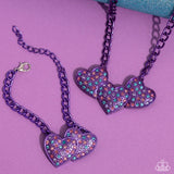 Low-Key Lovestruck - Purple Necklace - Paparazzi Accessories