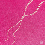 Synchronized SHIMMER - Gold Necklace - Paparazzi Accessories