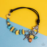 Daring Dragonfly - Yellow Bracelet - Paparazzi Accessories