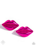 diva-decoration-pink-post earrings-paparazzi-accessories