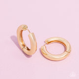 The New Classic - Gold Earrings - Paparazzi Accessories