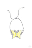 aerial-adornment-yellow-bracelet-paparazzi-accessories