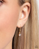 Refined Record - Gold Necklace - Paparazzi Accessories