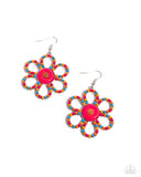 flower-forward-orange-earrings-paparazzi-accessories