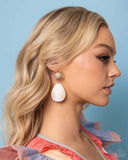 Sunburst Sophistication - Gold Post Earrings - Paparazzi Accessories