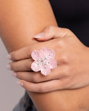Petal Pact - Pink Ring - Paparazzi Accessories