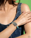 Lovely Stones - Blue Bracelet - Paparazzi Accessories