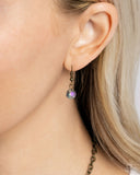 Celestial Class - Brass Necklace - Paparazzi Accessories