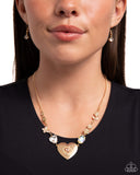 Motivated Medley - Gold Necklace - Paparazzi Accessories