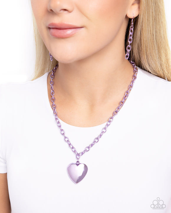 Loving Luxury - Purple Necklace - Paparazzi Accessories