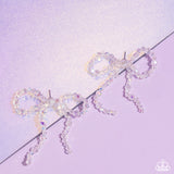 Butler Bowtie - Multi Post Earrings - Paparazzi Accessories