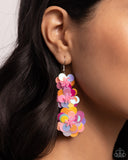 Beaded Bouquet - Multi Earrings - Paparazzi Accessories