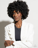 Dual Daydream - Silver Necklace - Paparazzi Accessories