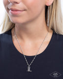 Collectable Cowboy - Silver Necklace - Paparazzi Accessories