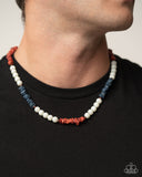 Upbeat Urban - Multi Mens Necklace - Paparazzi Accessories