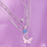 Whimsical Wardrobe - Pink Necklace - Paparazzi Accessories