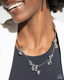 Dapper Definition - Silver Necklace - Paparazzi Accessories