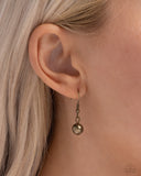 Hammered Horoscope - Brass Necklace - Paparazzi Accessories