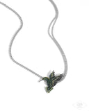 hummingbird-headline-green-necklace-paparazzi-accessories