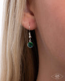 Hummingbird Headline - Green Necklace - Paparazzi Accessories