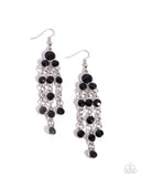 cascading-clarity-black-earrings-paparazzi-accessories