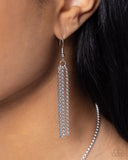 Casual Cowboy - Red Lanyard - Paparazzi Accessories