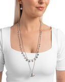 Beachy Balance - Blue Necklace - Paparazzi Accessories