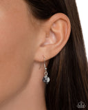 Textured Timbre - Black Necklace - Paparazzi Accessories