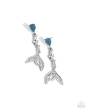 mermaid-motivation-blue-post earrings-paparazzi-accessories