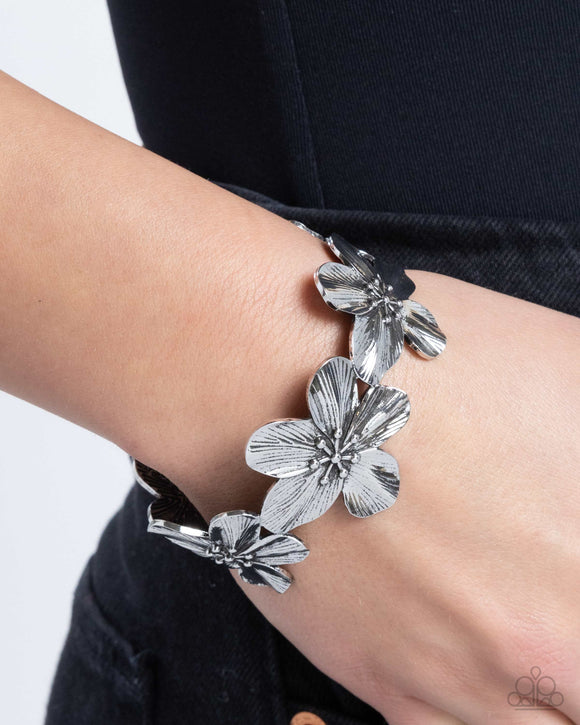 Whimsical Worth - Silver Bracelet - Paparazzi Accessories