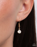 Pronged Perfection - Gold Necklace - Paparazzi Accessories