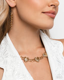 Mingling Medley - Gold Necklace - Paparazzi Accessories