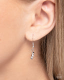 Defaced Darling - Silver Necklace - Paparazzi Accessories