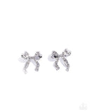 princess-treatment-silver-post earrings-paparazzi-accessories