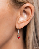 Abstract Affection - Red Necklace - Paparazzi Accessories