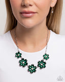 Whimsical Way - Green Necklace - Paparazzi Accessories