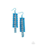 forceful-fringe-blue-earrings-paparazzi-accessories