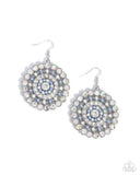 wreathed-wonderland-blue-earrings-paparazzi-accessories