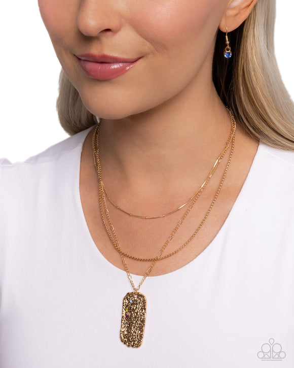 Spellbound Story - Multi Necklace - Paparazzi Accessories