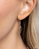 Sharp Soliloquy - Gold Necklace - Paparazzi Accessories